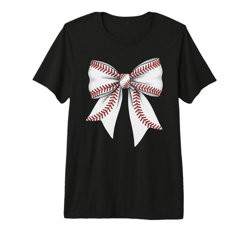 Baseball Coquette Bow Game Day Mama T-Shirt - Fun Novelty Design Unisex - T-Shirt, Sweatshirt, Hoodie