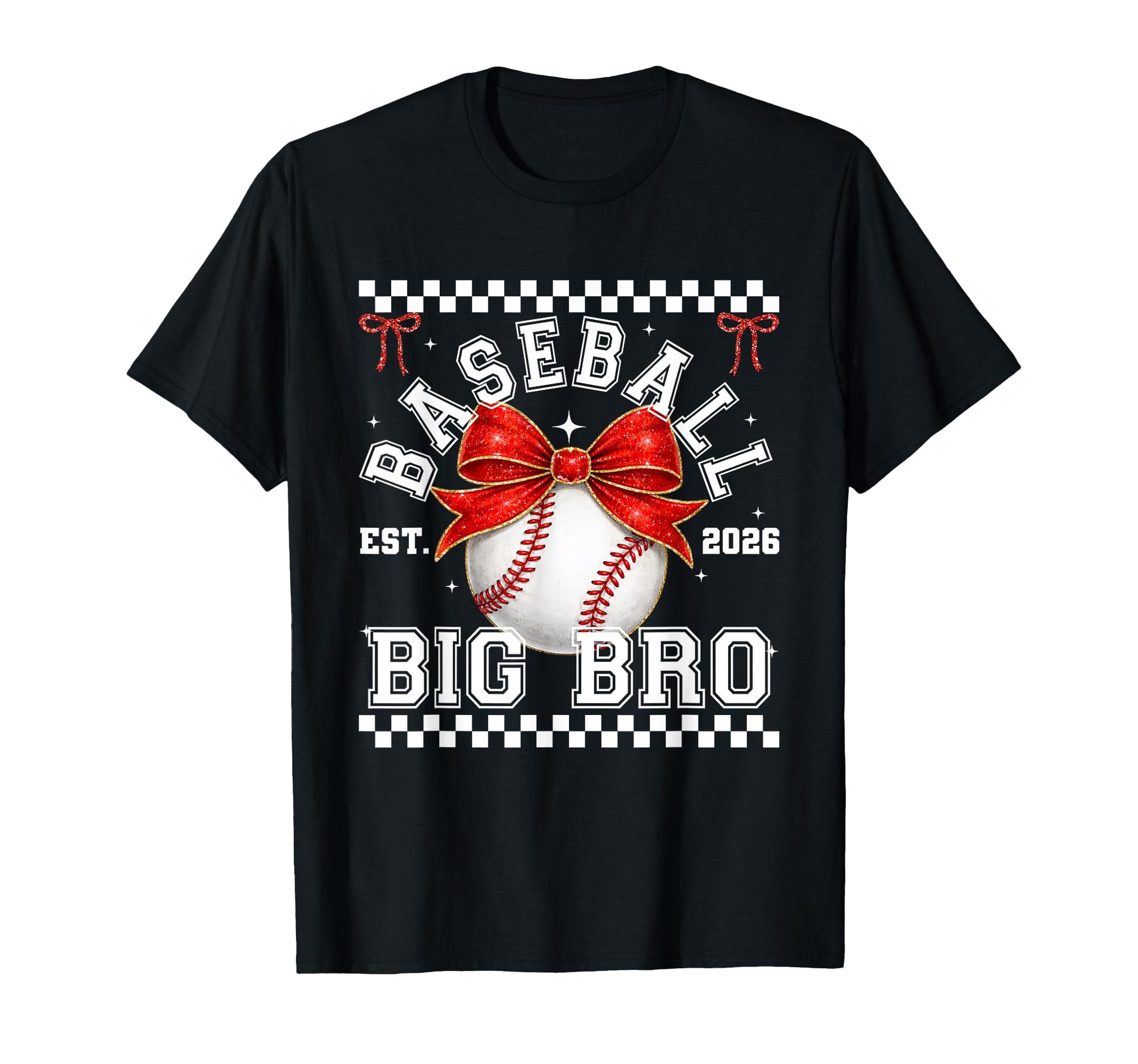 Baseball Big Bro Coquette Family T-Shirt - Streetwear Style for Adults - T-Shirt, Sweatshirt, Hoodie