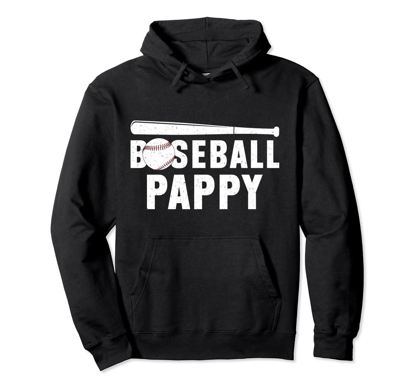 Baseball Pappy Best Grandpa Pappy Hoodie - Custom Art Print Men Women - T-Shirt, Sweatshirt, Hoodie