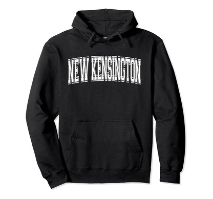 New Kensington Pa Pennsylvania Sports Hoodie - Graphic Print Men Women - T-Shirt, Sweatshirt, Hoodie