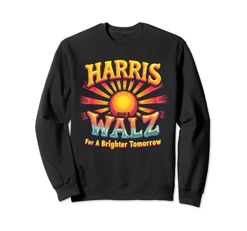 Brighter Tomorrow Bohemian Aesthetic Sweatshirt - Graphic Print for Adults - T-Shirt, Sweatshirt, Hoodie