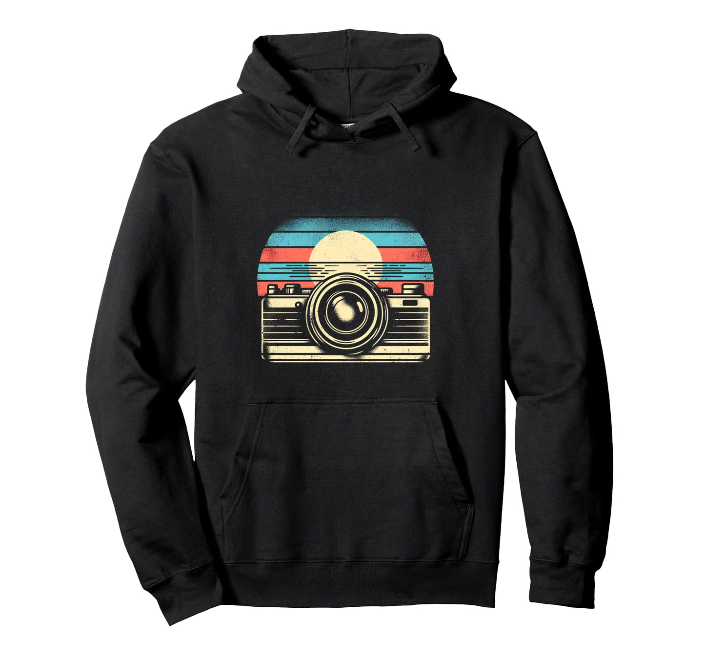 Camera Sunset Hoodie - Casual Everyday Wear for Adults - T-Shirt, Sweatshirt, Hoodie