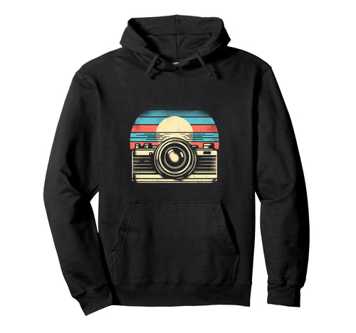 Camera Sunset Hoodie - Casual Everyday Wear for Adults - T-Shirt, Sweatshirt, Hoodie