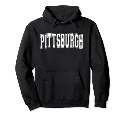 Pittsburgh Pa Pennsylvania Usa Sports Hoodie - Aesthetic Graphic Men Women - T-Shirt, Sweatshirt, Hoodie