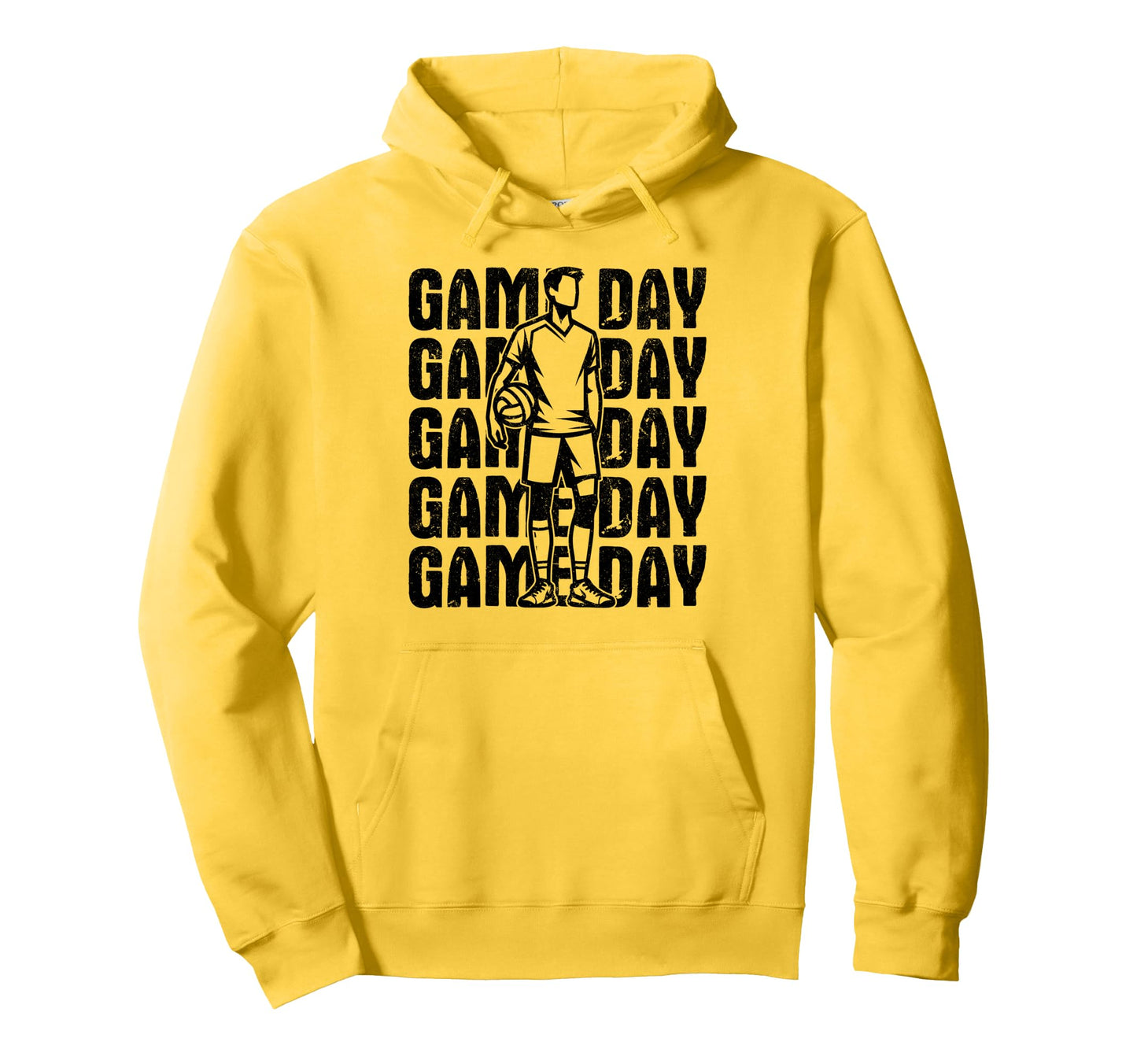 Game Day Volleyball Volleyball Mom Hoodie - Trendy Graphic for Adults - T-Shirt, Sweatshirt, Hoodie