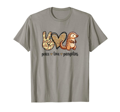 Womens Mom Peace Love Endangered T-Shirt - Casual Everyday Wear Men Women - T-Shirt, Sweatshirt, Hoodie