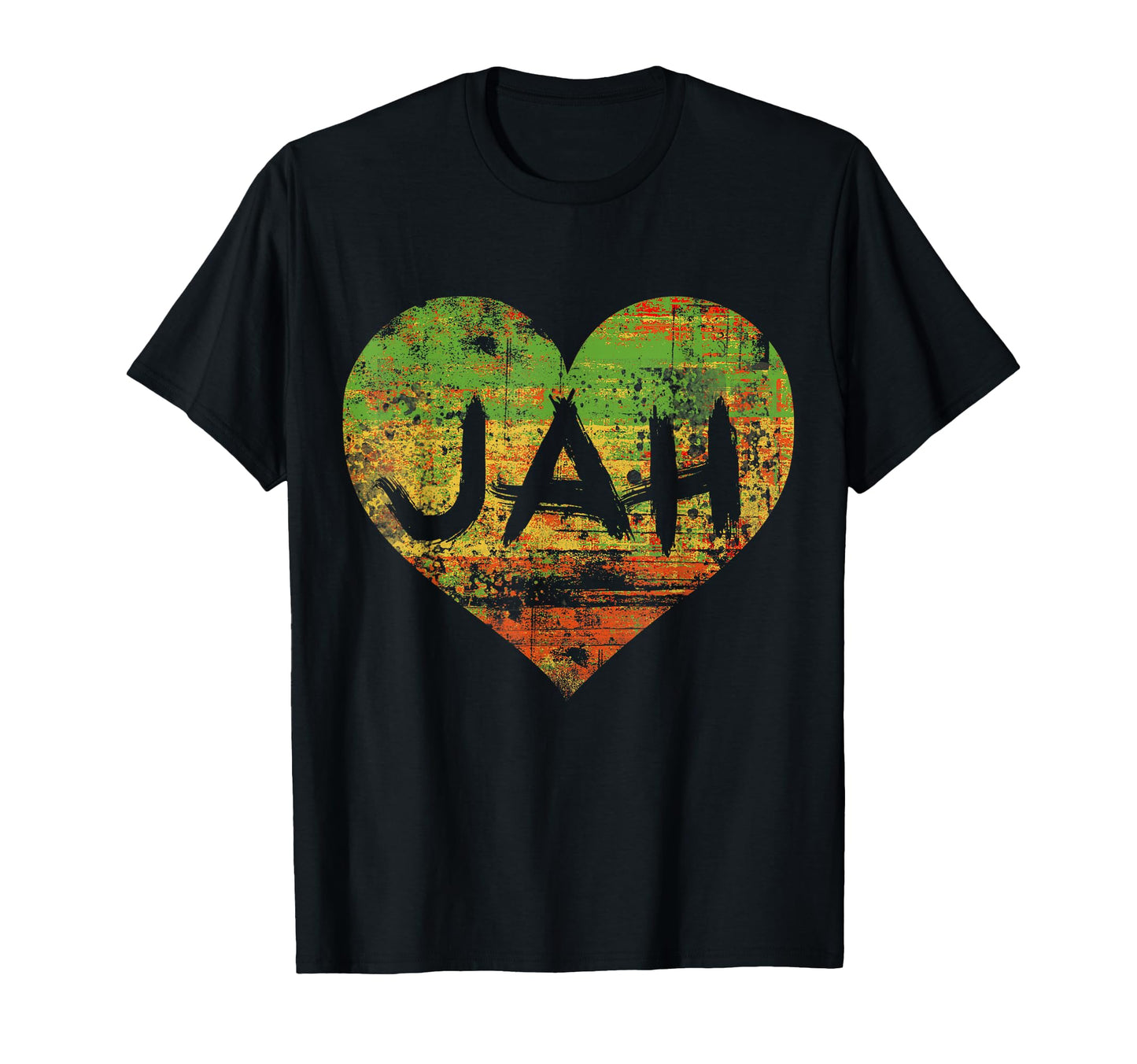 Jah One Love One Heart Rastafari Peace T-Shirt - Unique Graphic Unisex - T-Shirt, Sweatshirt, Hoodie