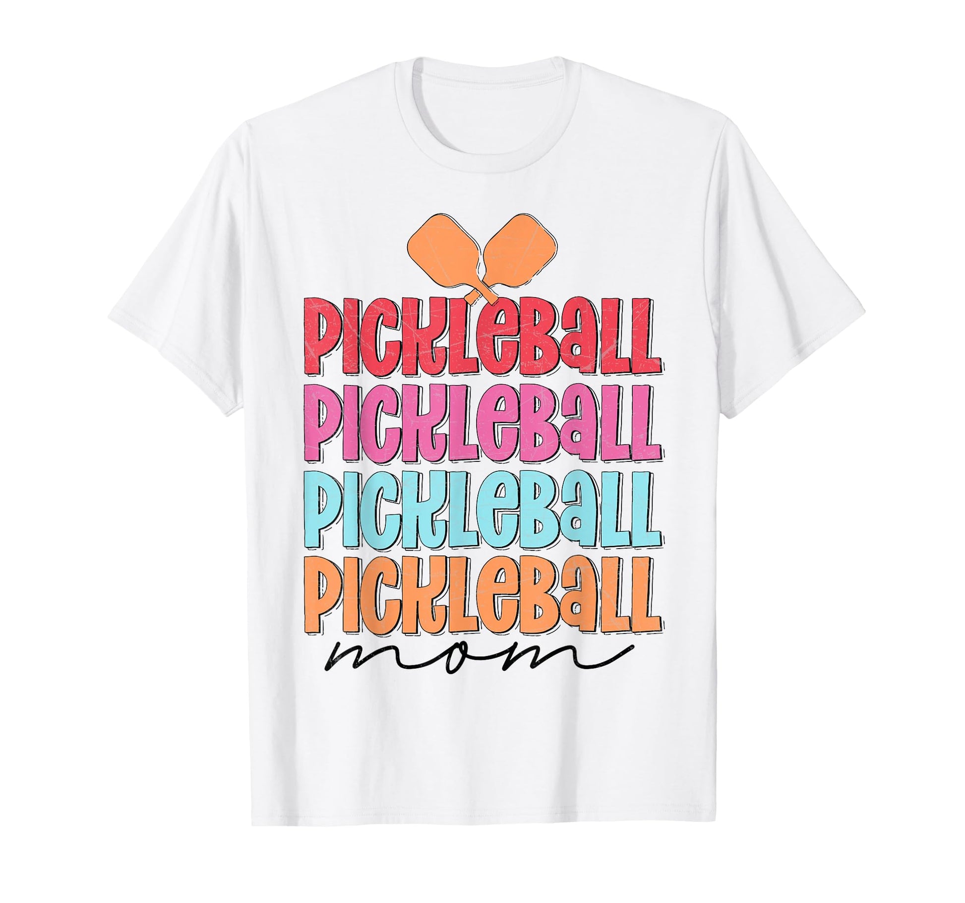 Pickleball Mom Game Paddle Sport Fun T-Shirt - Fun Novelty Design Unisex - T-Shirt, Sweatshirt, Hoodie