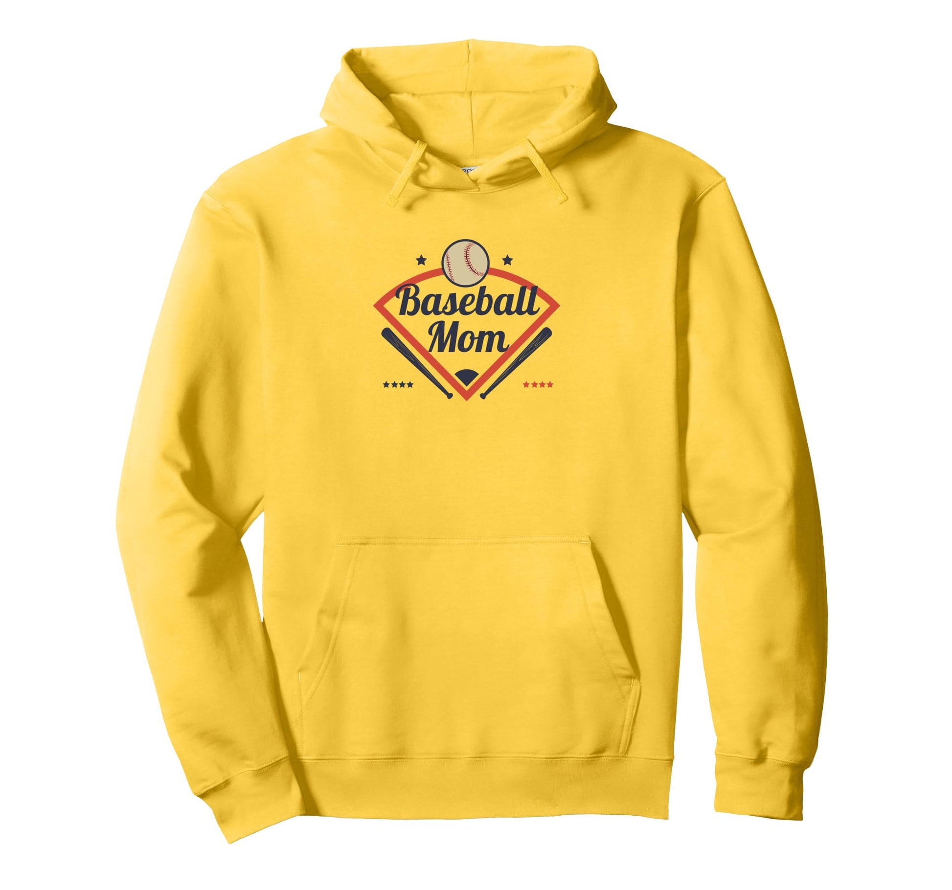 Baseball Mom Game Day Diamond Hoodie - Aesthetic Graphic Unisex - T-Shirt, Sweatshirt, Hoodie