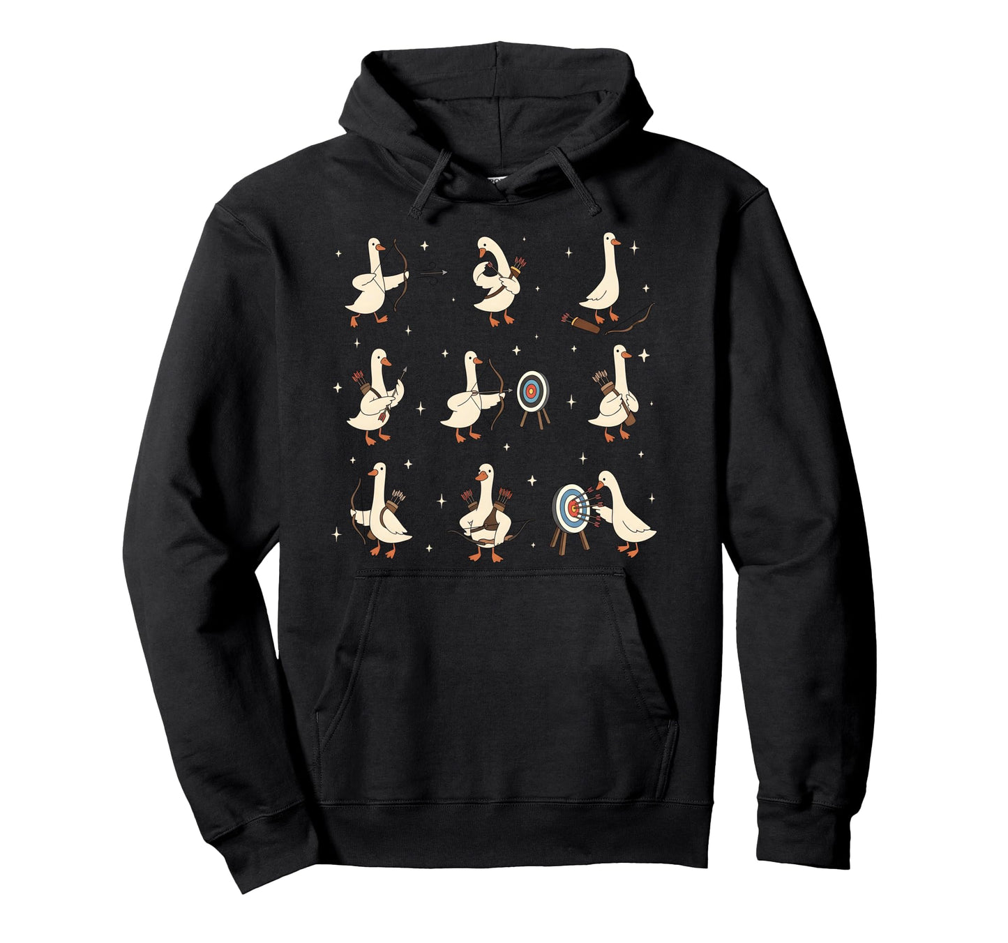 Archery Silly Goose Archer Hunting Hoodie - Casual Everyday Wear Men Women - T-Shirt, Sweatshirt, Hoodie
