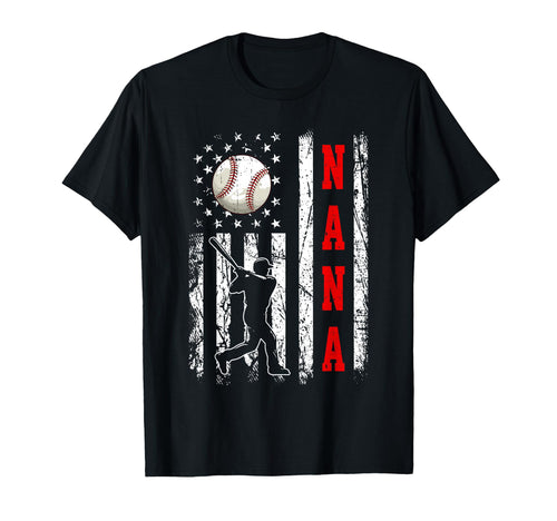 Baseball Nana Baseball Player Us T-Shirt - Aesthetic Graphic for Adults - T-Shirt, Sweatshirt, Hoodie