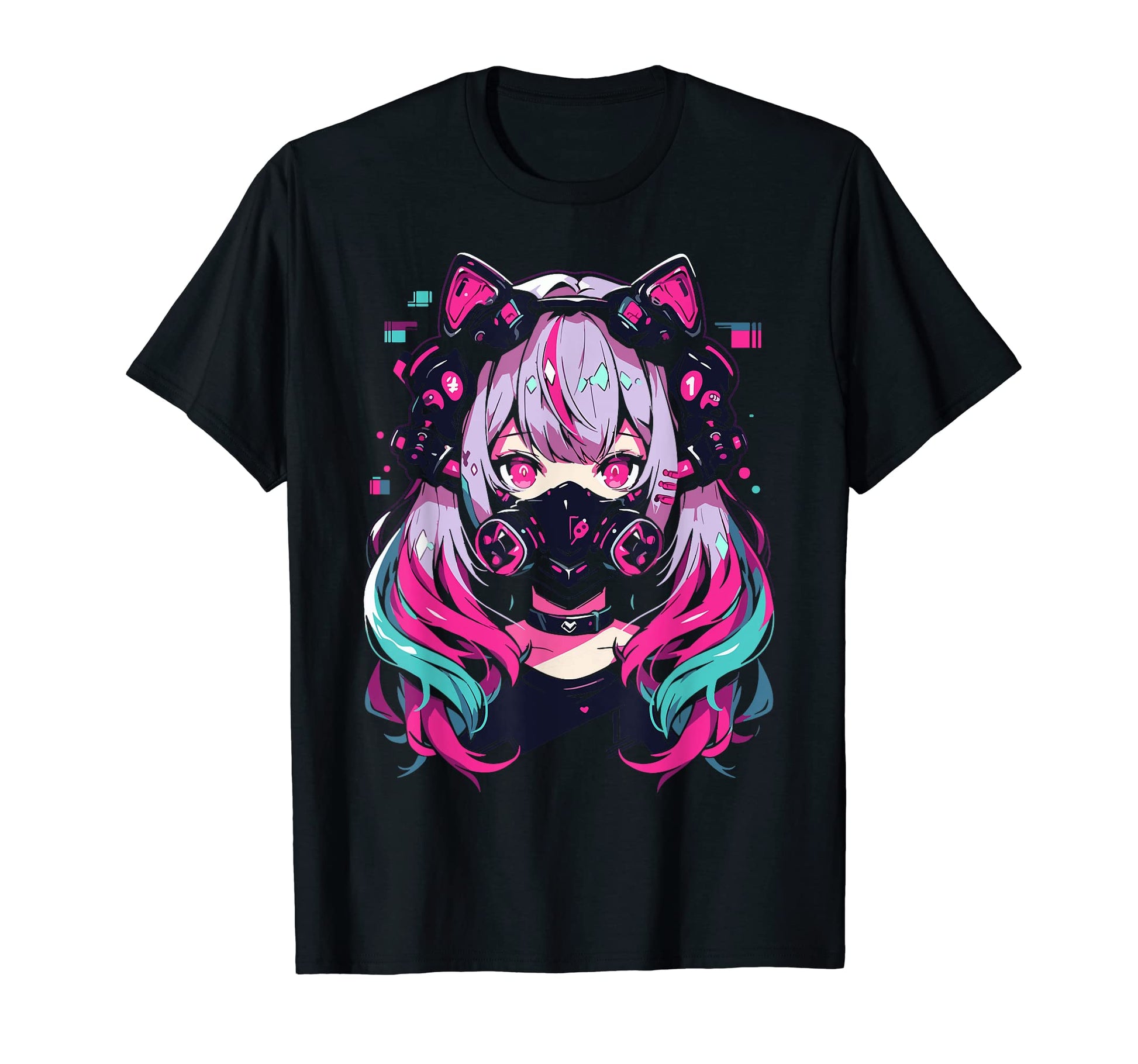 Anime Manga Cyberpunk Japanese Vaporwave T-Shirt - Minimalist Print Unisex - T-Shirt, Sweatshirt, Hoodie