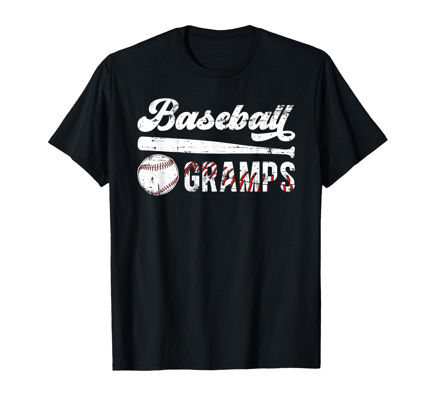Baseball Gramps Grandpa Gramps T-Shirt - Fun Novelty Design for Adults - T-Shirt, Sweatshirt, Hoodie