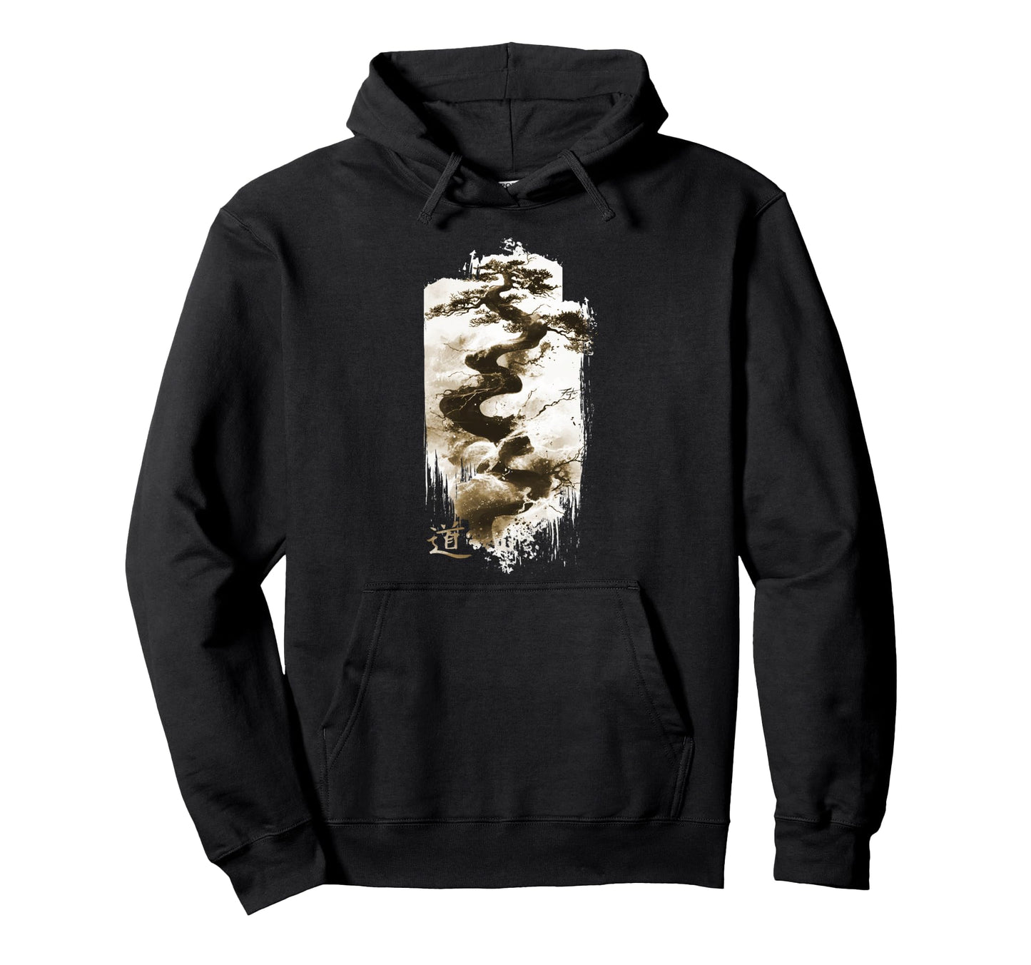 Japan Banzai Path Japanese Vibe Hoodie - Graphic Print for Adults - T-Shirt, Sweatshirt, Hoodie