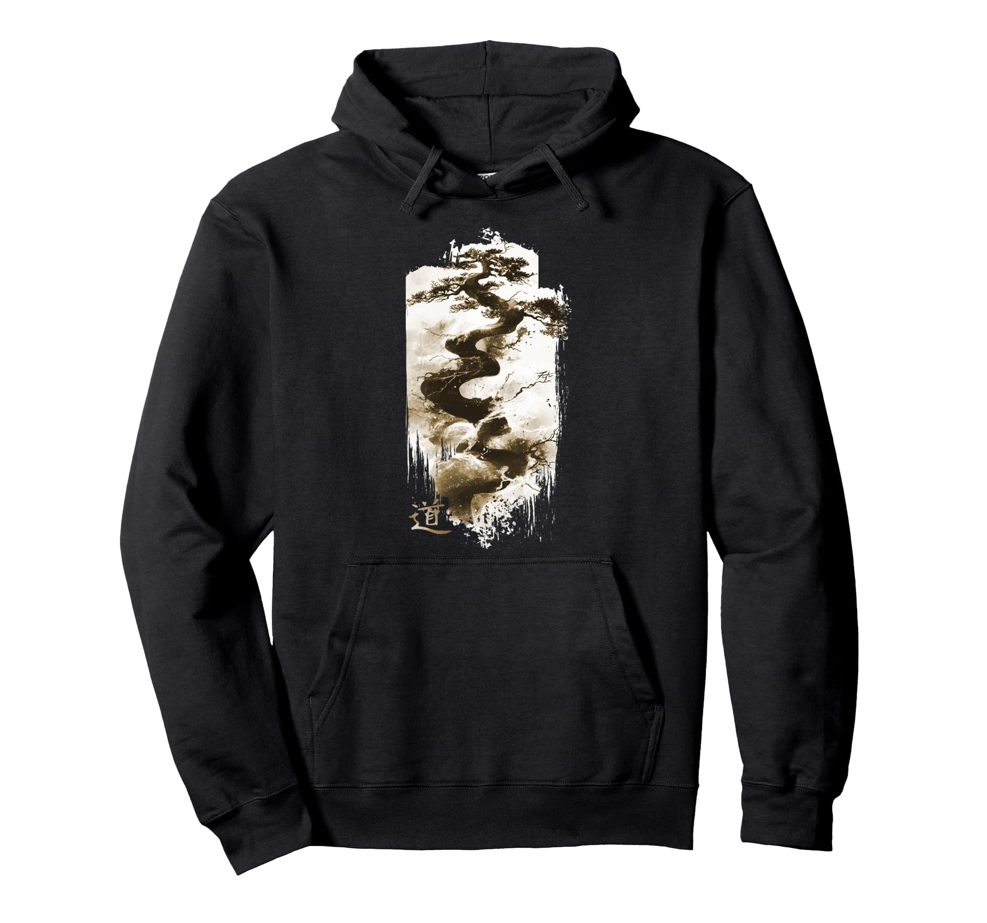 Japan Banzai Path Japanese Vibe Hoodie - Graphic Print for Adults - T-Shirt, Sweatshirt, Hoodie