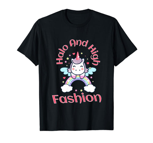 Guardian Angel Heaven Unicorn Rainbow T-Shirt - Minimalist Print Unisex - T-Shirt, Sweatshirt, Hoodie