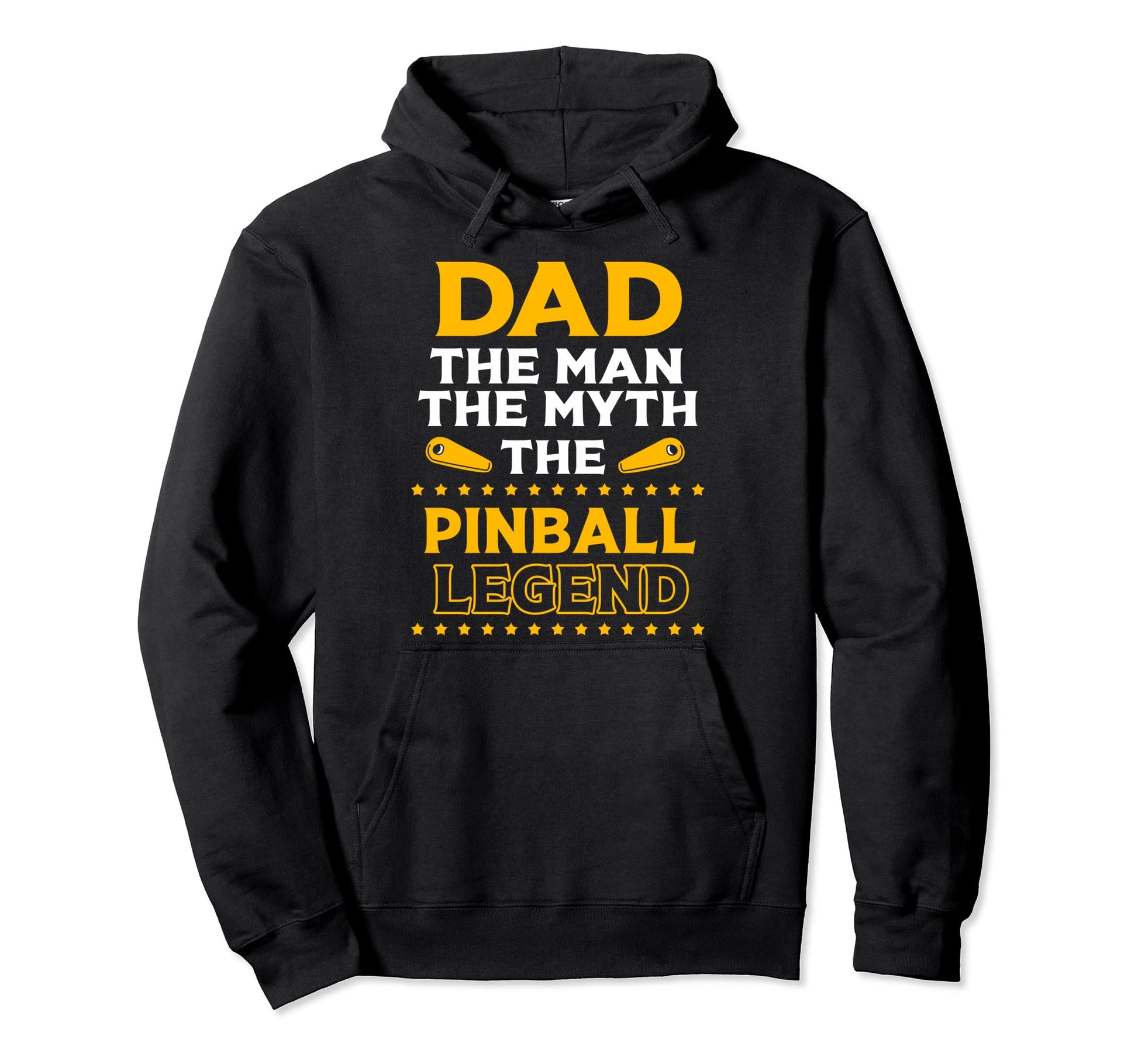 Gamer Dad Funny Fathers Day Pinball Dad Hoodie - Novelty Apparel Men Women - T-Shirt, Sweatshirt, Hoodie