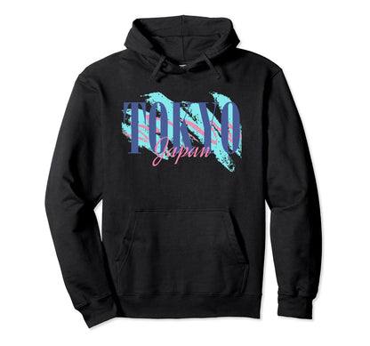 Tokyo Japan 90S Japanese Vaporwave 80S Hoodie - Graphic Print Men Women - T-Shirt, Sweatshirt, Hoodie