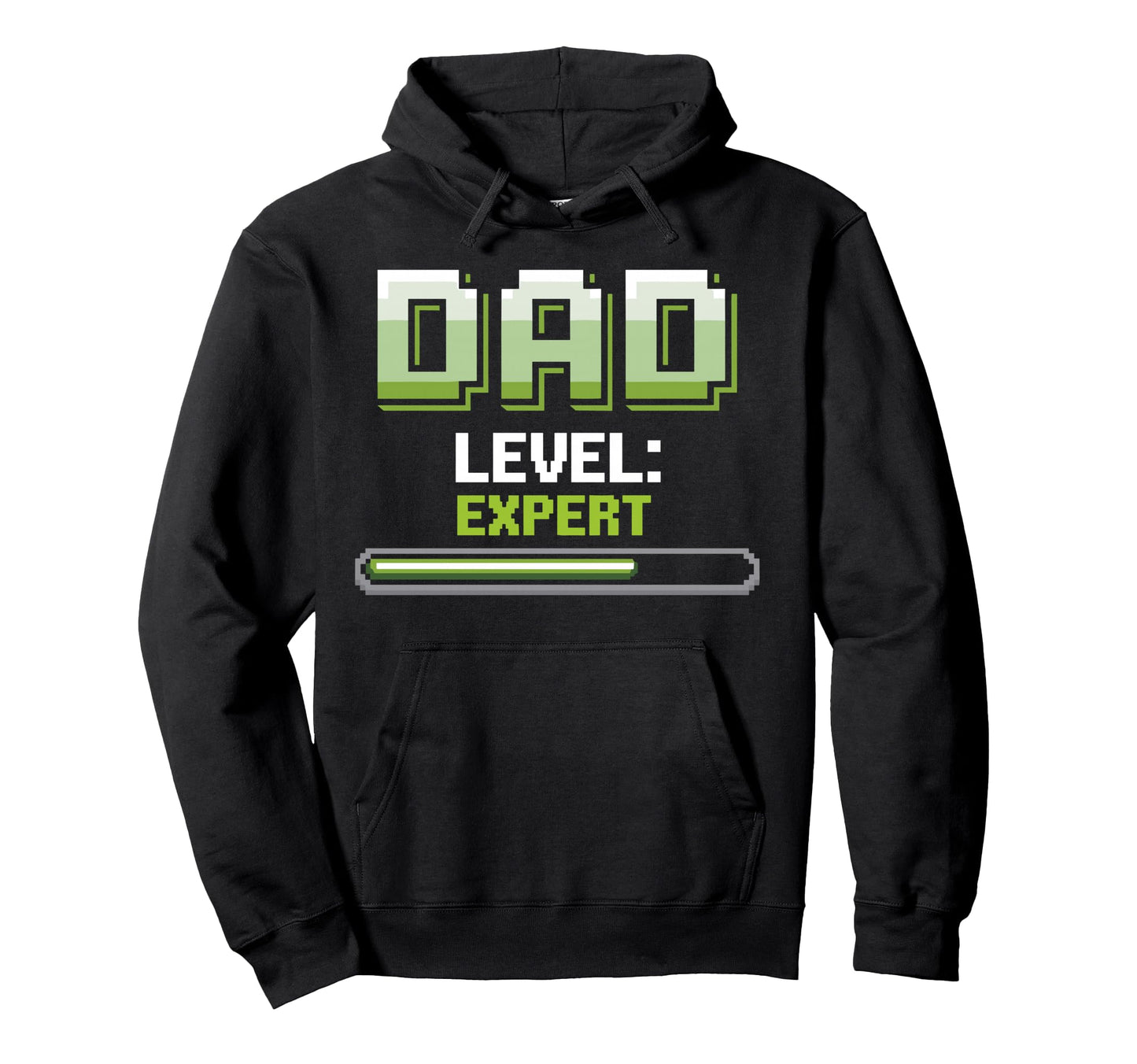 Funny Gamer Dad Level Controller Player Hoodie - Trendy Graphic for Adults - T-Shirt, Sweatshirt, Hoodie