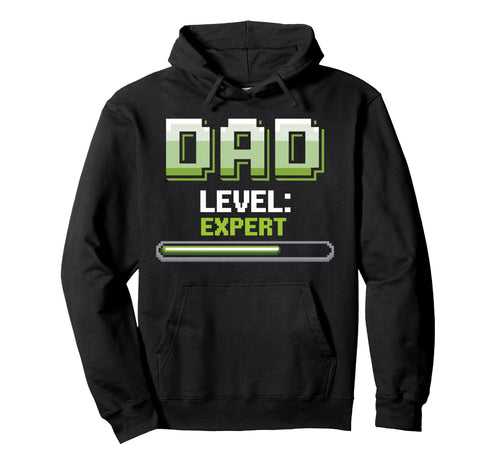 Funny Gamer Dad Level Controller Player Hoodie - Trendy Graphic for Adults - T-Shirt, Sweatshirt, Hoodie