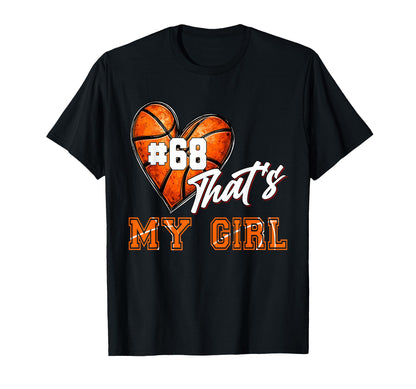 Custom Thats My Baseketball Jersey Number T-Shirt - Trendy Graphic Unisex - T-Shirt, Sweatshirt, Hoodie