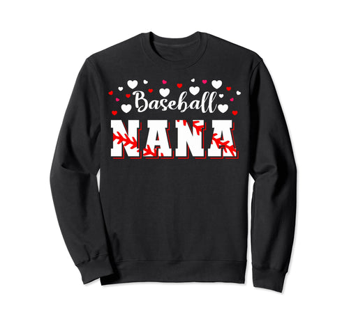 Baseball Grandma Baseball Game Sweatshirt - Novelty Apparel Unisex - T-Shirt, Sweatshirt, Hoodie