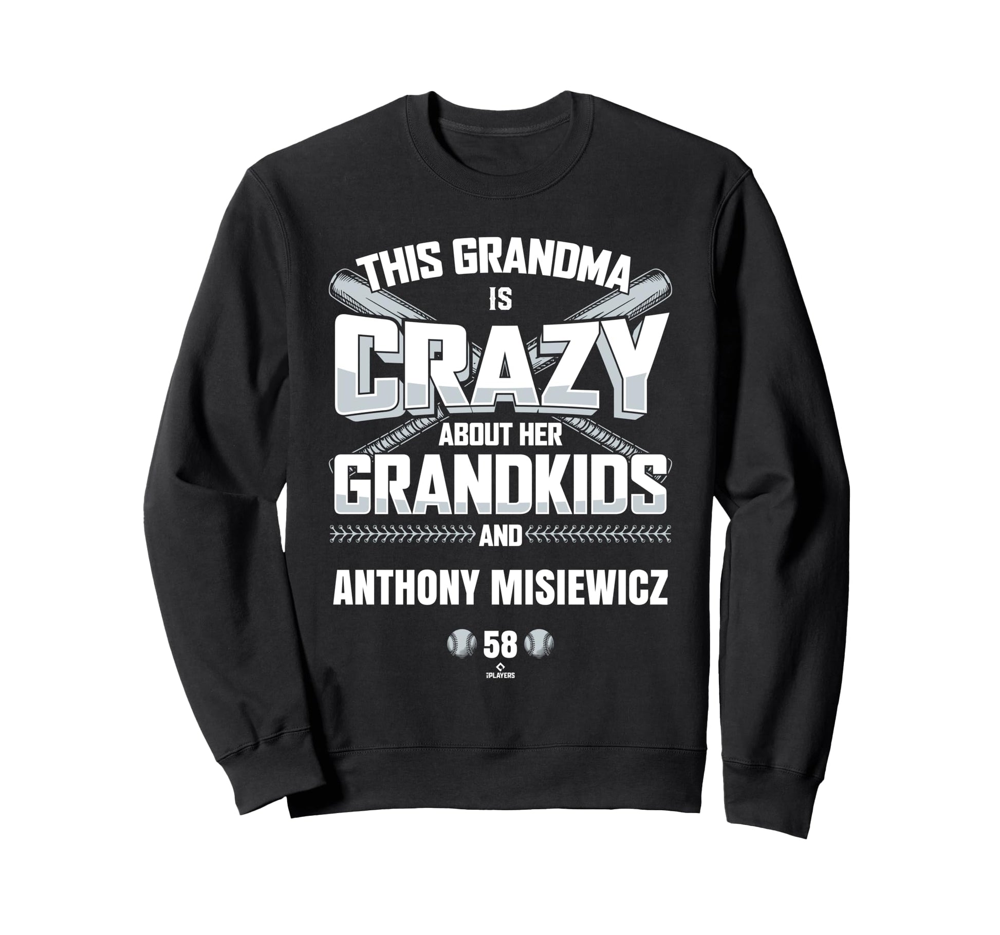 Grandma Crazy Anthony Sweatshirt - Casual Everyday Wear Men Women - T-Shirt, Sweatshirt, Hoodie