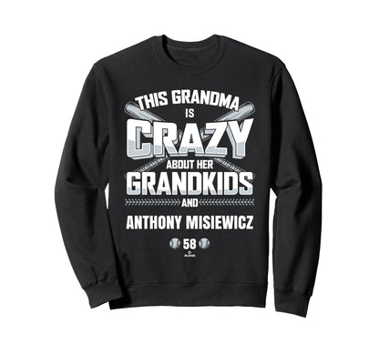 Grandma Crazy Anthony Sweatshirt - Casual Everyday Wear Men Women - T-Shirt, Sweatshirt, Hoodie