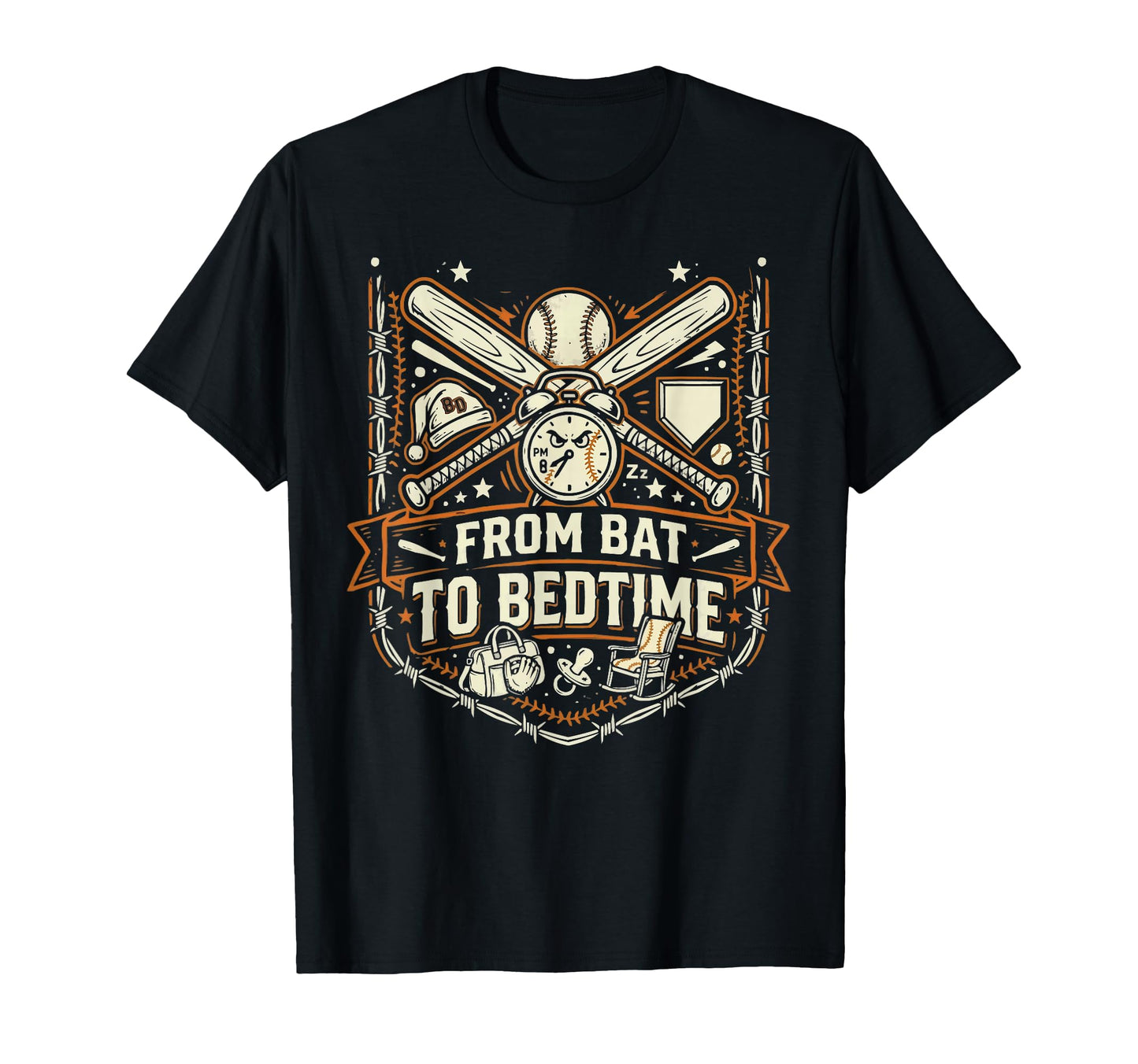 Baseball Dad Baseballer Daddy Baseball T-Shirt - Trendy Graphic Unisex - T-Shirt, Sweatshirt, Hoodie