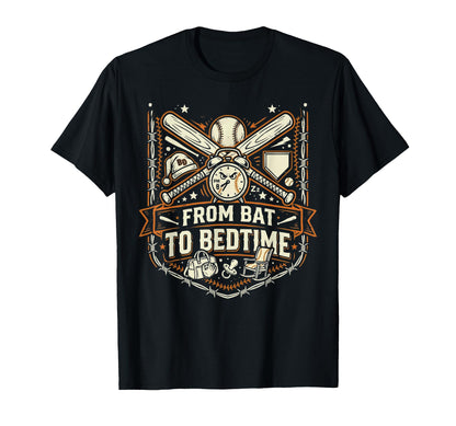 Baseball Dad Baseballer Daddy Baseball T-Shirt - Trendy Graphic Unisex - T-Shirt, Sweatshirt, Hoodie