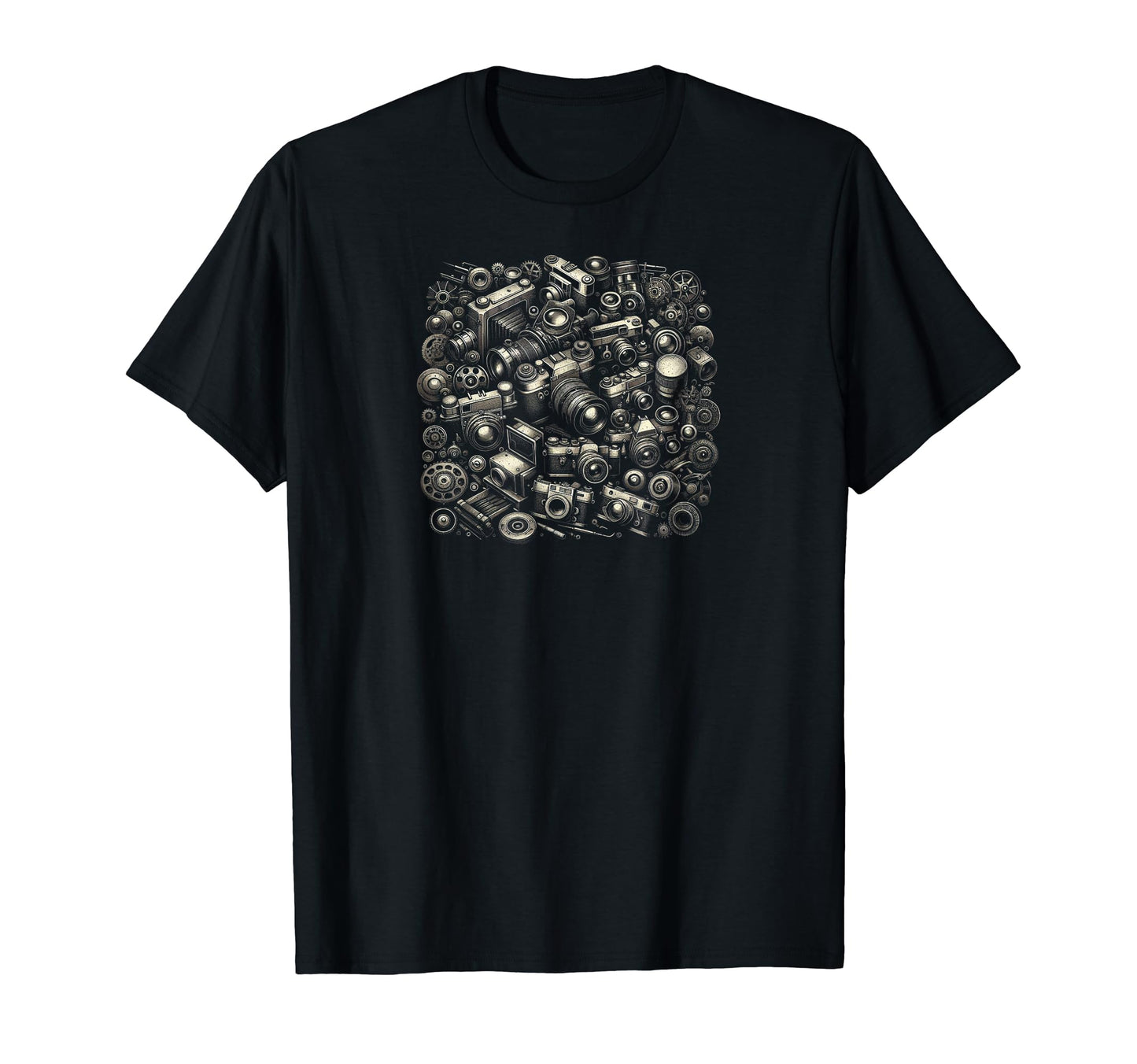 Shutter Time Travel T-Shirt - Custom Art Print Men Women - T-Shirt, Sweatshirt, Hoodie