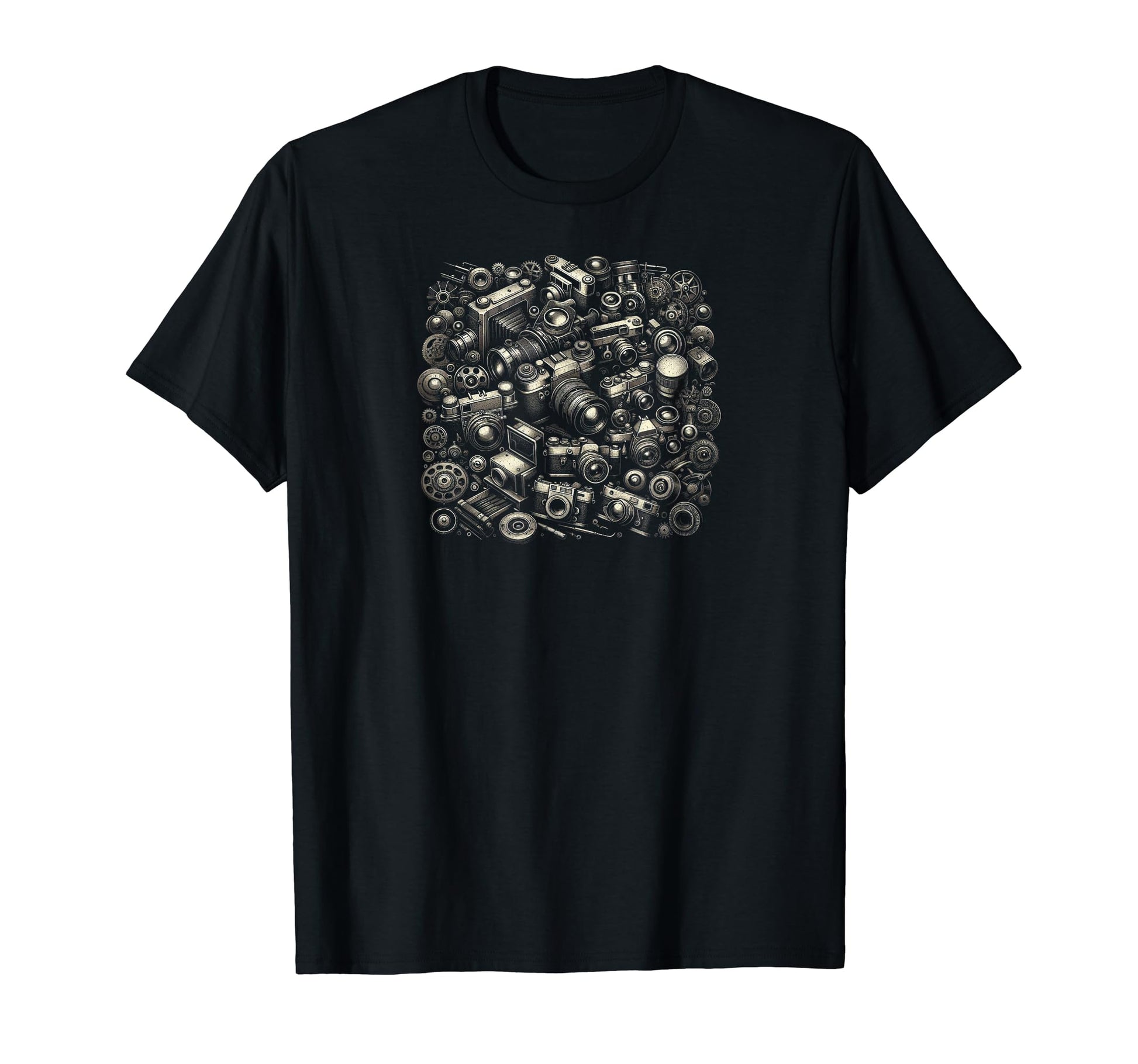 Shutter Time Travel T-Shirt - Custom Art Print Men Women - T-Shirt, Sweatshirt, Hoodie