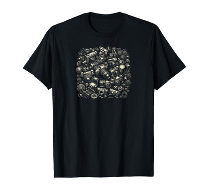 Shutter Time Travel T-Shirt - Custom Art Print Men Women - T-Shirt, Sweatshirt, Hoodie