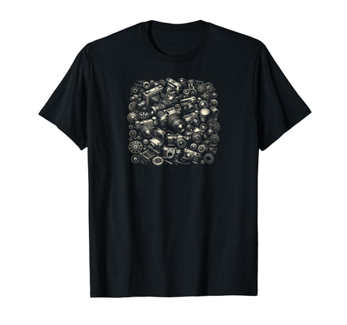 Shutter Time Travel T-Shirt - Custom Art Print Men Women - T-Shirt, Sweatshirt, Hoodie