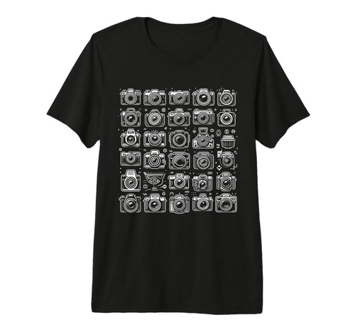 Funny Camera Tri Blend T-Shirt - Custom Art Print Men Women - T-Shirt, Sweatshirt, Hoodie