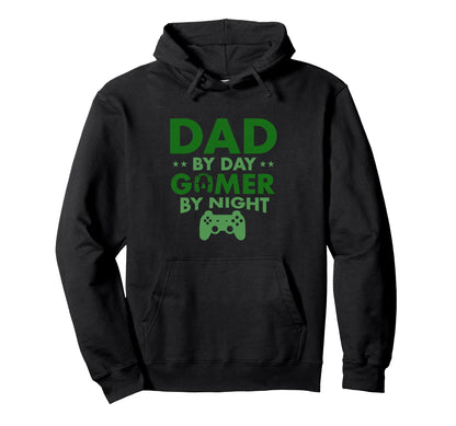 Fathers Day Video Game Daddy Best Dad Hoodie - Graphic Print for Adults - T-Shirt, Sweatshirt, Hoodie