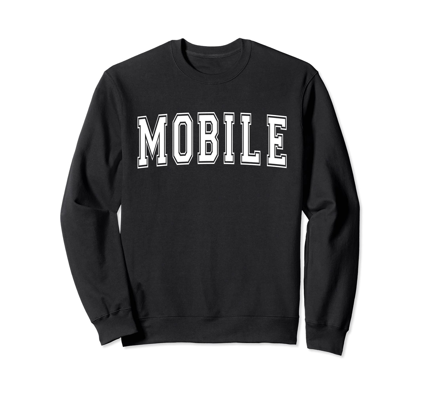 Mobile Al Alabama Usa Sports Sweatshirt - Novelty Apparel for Adults - T-Shirt, Sweatshirt, Hoodie