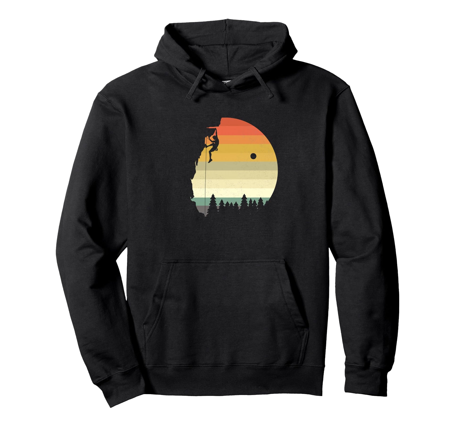 Rock Climbing Outdoor Adventure Hoodie - Graphic Print Men Women - T-Shirt, Sweatshirt, Hoodie