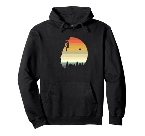 Rock Climbing Outdoor Adventure Hoodie - Graphic Print Men Women - T-Shirt, Sweatshirt, Hoodie