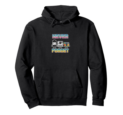Analog Photography Never Forget Film Hoodie - Trendy Graphic Unisex - T-Shirt, Sweatshirt, Hoodie
