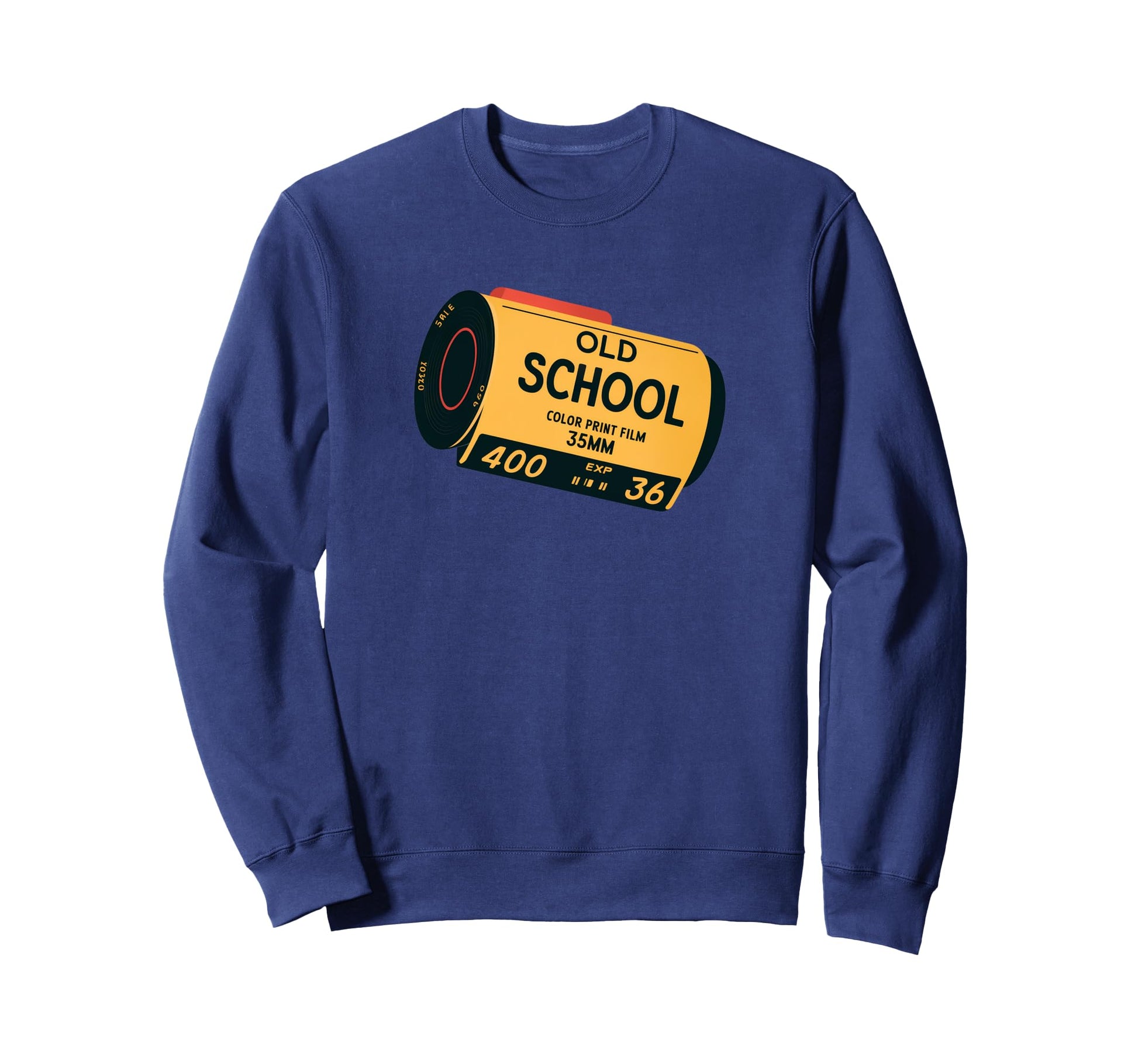 Old School Film Photography Camera Sweatshirt - Unique Graphic for Adults - T-Shirt, Sweatshirt, Hoodie