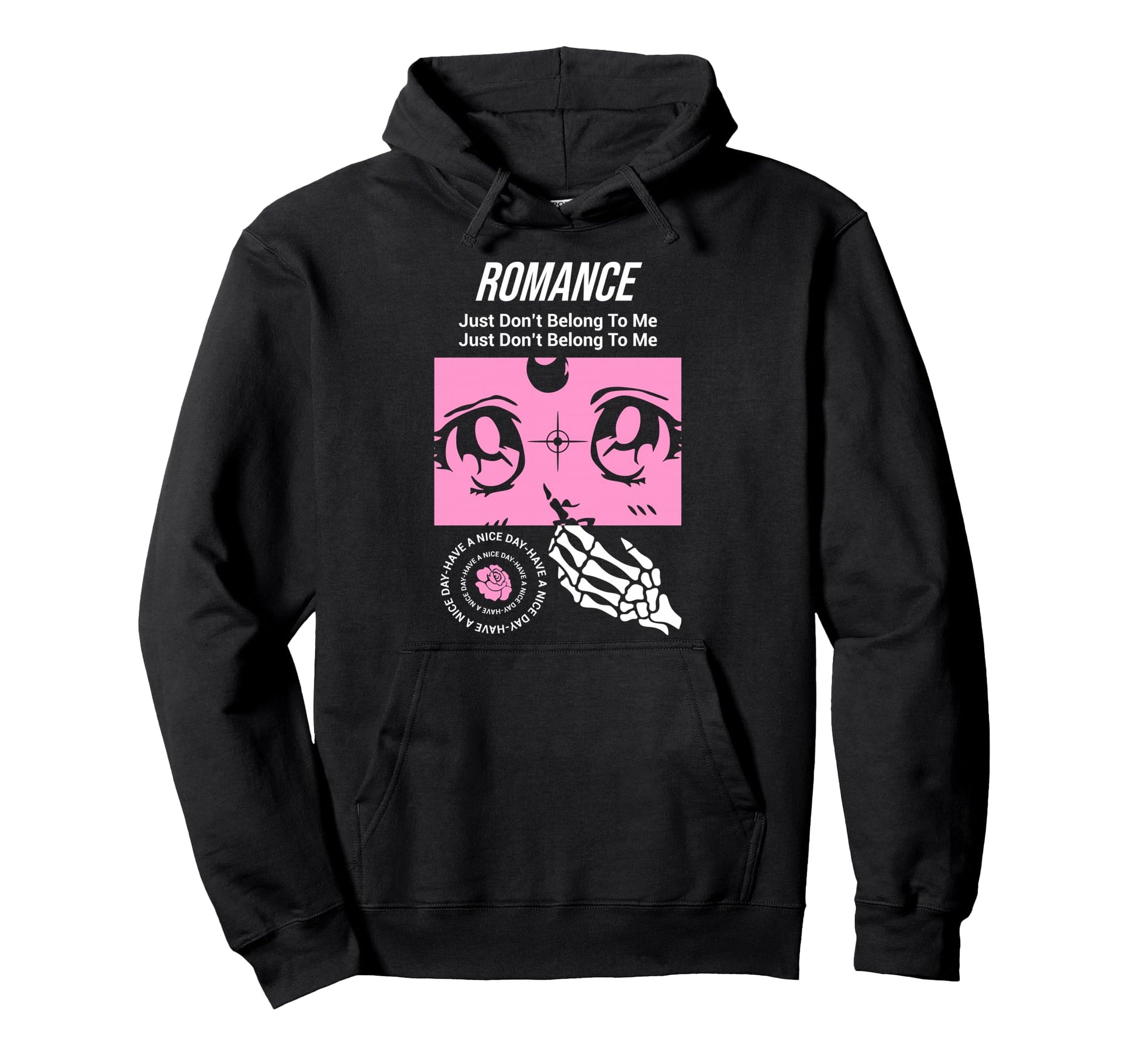Romance Aesthetic Edgy Streetwear Hoodie - Streetwear Style for Adults - T-Shirt, Sweatshirt, Hoodie