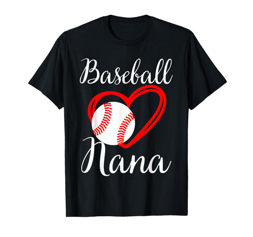 Baseball Nana Family Matching Nana T-Shirt - Graphic Print for Adults - T-Shirt, Sweatshirt, Hoodie