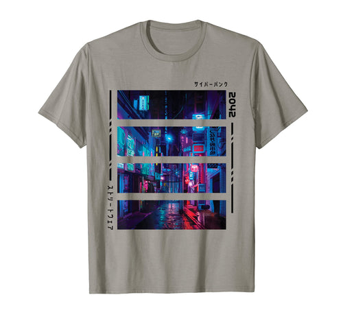 Synthwave City Tokyo Inspired Aesthetic T-Shirt - Streetwear Style Unisex - T-Shirt, Sweatshirt, Hoodie