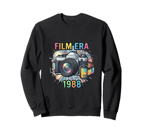 Film Photography Camera Sweatshirt - Fun Novelty Design for Adults - T-Shirt, Sweatshirt, Hoodie