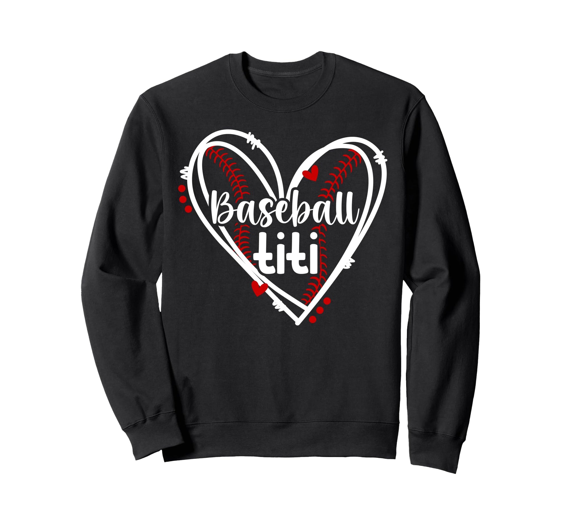 Baseball Titi Heart Titi Sweatshirt - Aesthetic Graphic for Adults - T-Shirt, Sweatshirt, Hoodie