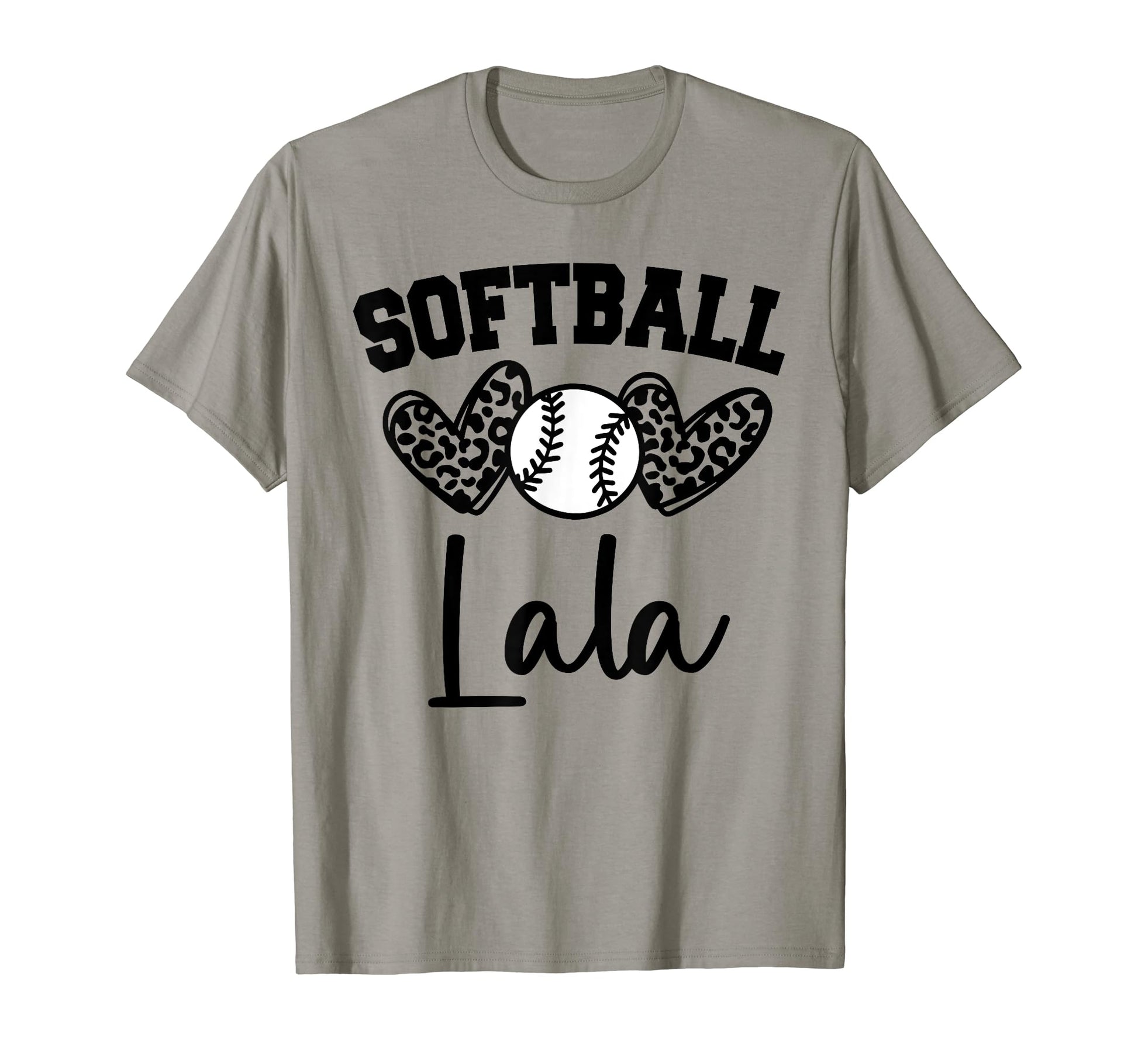 Personalized Baseball Heart Lala T-Shirt - Custom Art Print Men Women - T-Shirt, Sweatshirt, Hoodie