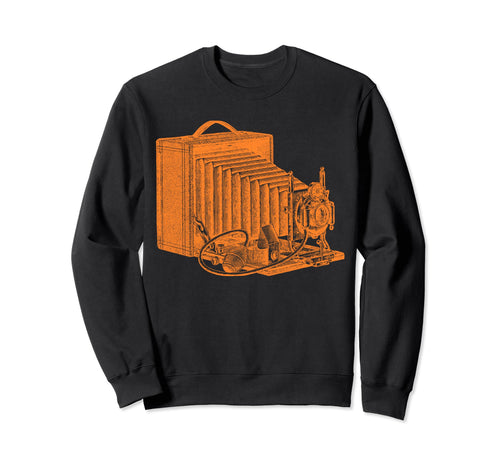 Old Time Camera Turn Century Flash Sweatshirt - Graphic Print Men Women - T-Shirt, Sweatshirt, Hoodie