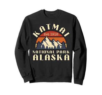 Katmai National Park Alaska Usa Outdoor T-Shirt - Streetwear Style Unisex - T-Shirt, Sweatshirt, Hoodie