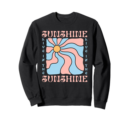 Sunshine Boho Summer Vacation Womens Sweatshirt - Graphic Print Unisex - T-Shirt, Sweatshirt, Hoodie